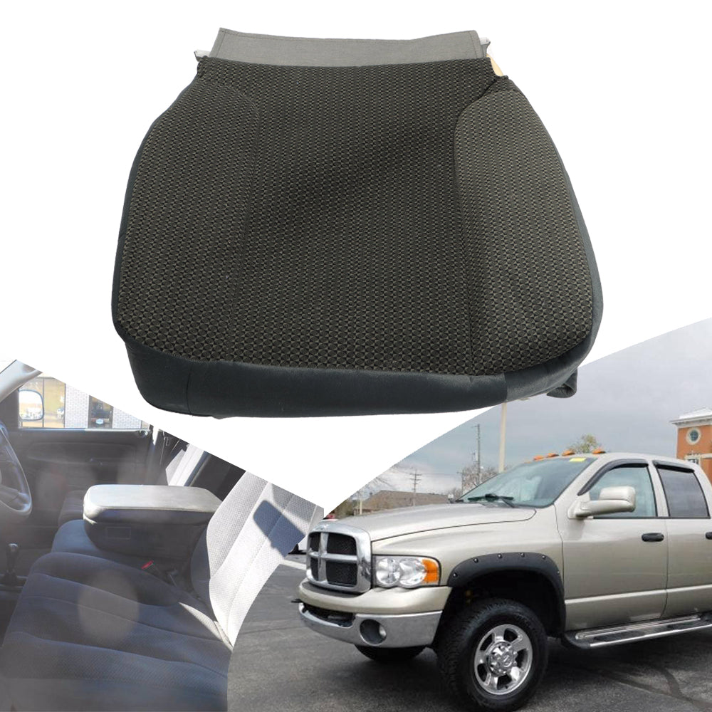 labwork Foam Cushion&Driver Side Bottom Seat Cover For 02-05 Dodge Ram 1500 2500 Lab Work Auto