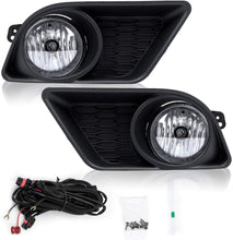 Load image into Gallery viewer, labwork Fog Lights Assembly Replacement for 2011 2012 2013 2014 Dodge Clear Lens Bumper Fog Lamp Left+Right Side(Passenger &amp; Driver Side) Lab Work Auto