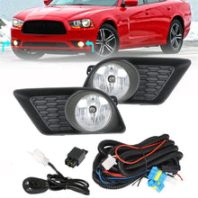 Load image into Gallery viewer, labwork Fog Lights Assembly Replacement for 2011 2012 2013 2014 Dodge Clear Lens Bumper Fog Lamp Left+Right Side(Passenger &amp; Driver Side) Lab Work Auto