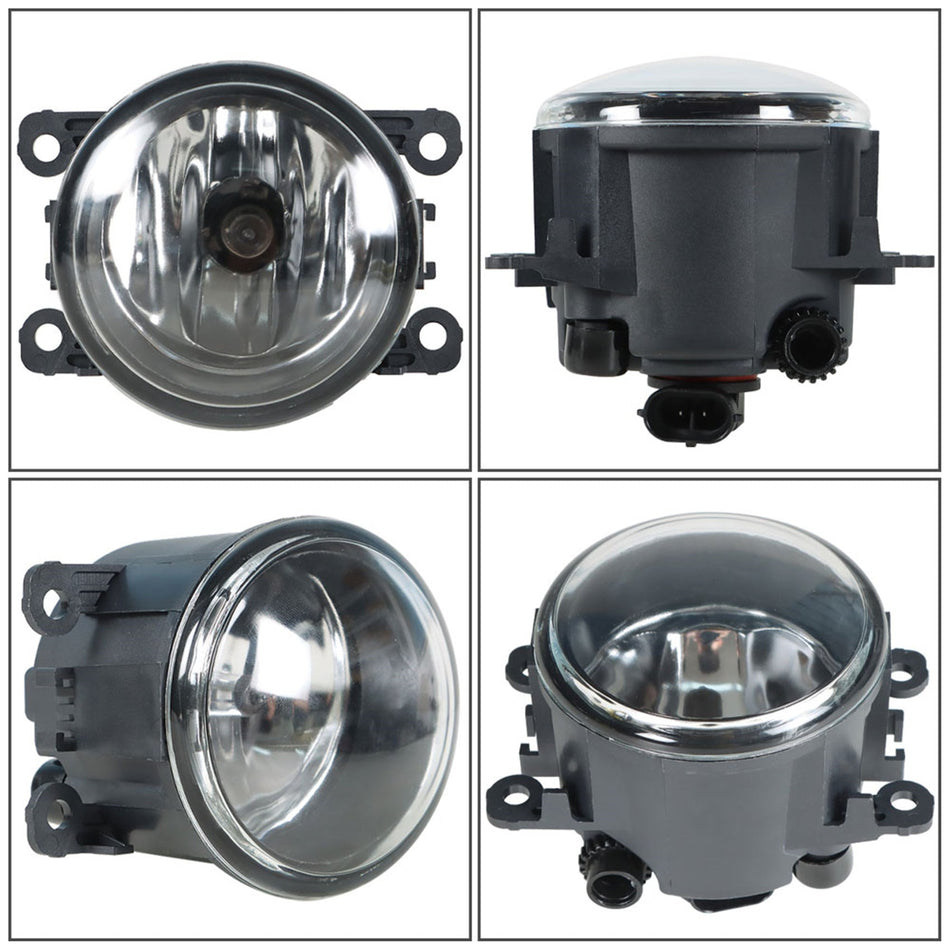 labwork Fog Lights Assembly Replacement for 2013-2015 2Dr Honda Accord Coupe Glass Len Bumper Fog Lamp Left+Right Side (Passenger & Driver Side) Lab Work Auto