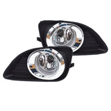 labwork Fog Lights, Fog Lamps (Clear Lens) for 2010-2011 Toyota Camry - Includes Switch and Wiring Kit (2pcs a Set)