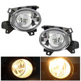 labwork Fog Lights for 2013-2016 Nissan Pathfinder Clear Lens Bumper Fog Lamp Left+Right Side(Bulbs+Bezel+Switch)