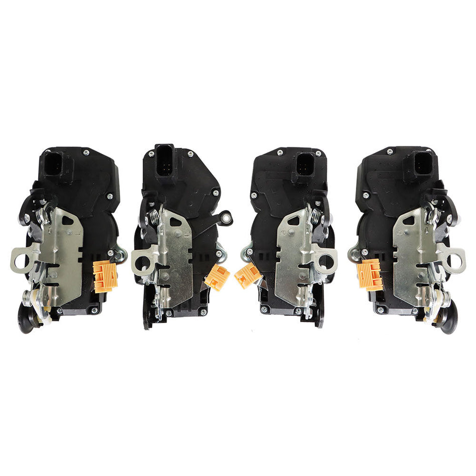 labwork For 07-09 GMC Chevrolet Cadillac 4 Pcs Door Lock Actuators Front + Rear Lab Work Auto