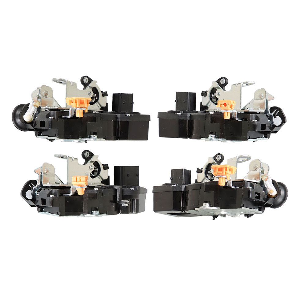 labwork For 07-09 GMC Chevrolet Cadillac 4 Pcs Door Lock Actuators Front + Rear Lab Work Auto
