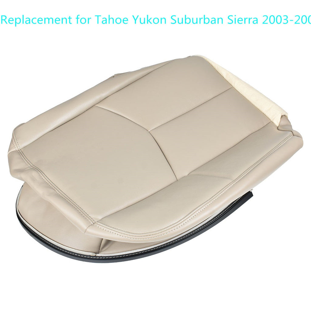 labwork For 2003 2004-2006 Chevy Tahoe Driver Bottom Light Tan 522 Seat Cover Lab Work Auto