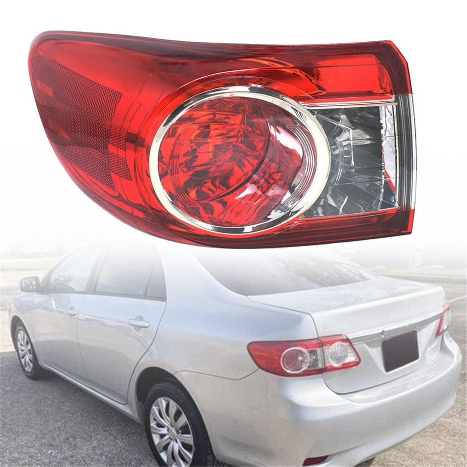 labwork For 2011 2012 2013 Toyota Corolla Outer Tail Light Lamp Left Driver Side Lab Work Auto
