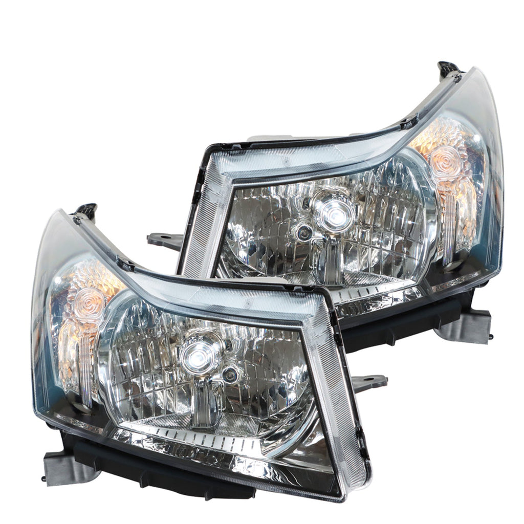 labwork For 2011-2015 Chevy Cruze Right And Left Side Headlamps Chrome Headlight Lab Work Auto