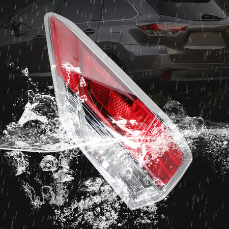 labwork For 2014-2016 Toyota Highlander Outer Tail Light Lamp Halogen Left Side Lab Work Auto