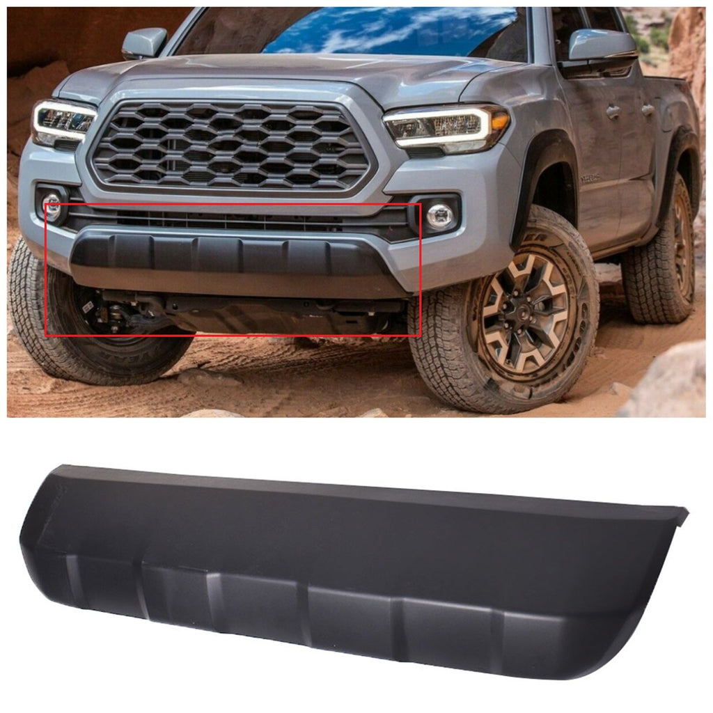 labwork For 2016-2020 Toyota Tacoma Front Lower Bumper Valance Panel Skid Plate Lab Work Auto