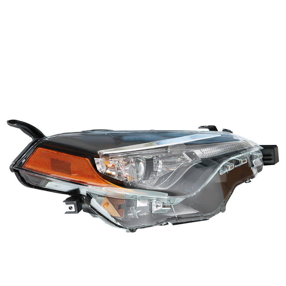 labwork For 2017-2019 Toyota Corolla C L Le Le Eco RH Black Projector Headlight Lab Work Auto