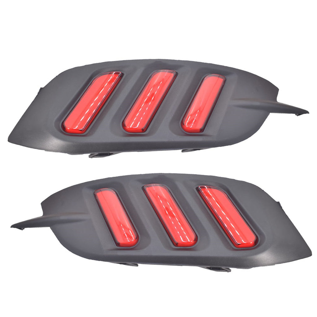 labwork For Honda Civic Sedan 2016-2019 LED Reflector Rear Bumper Brake Lamp Lab Work Auto