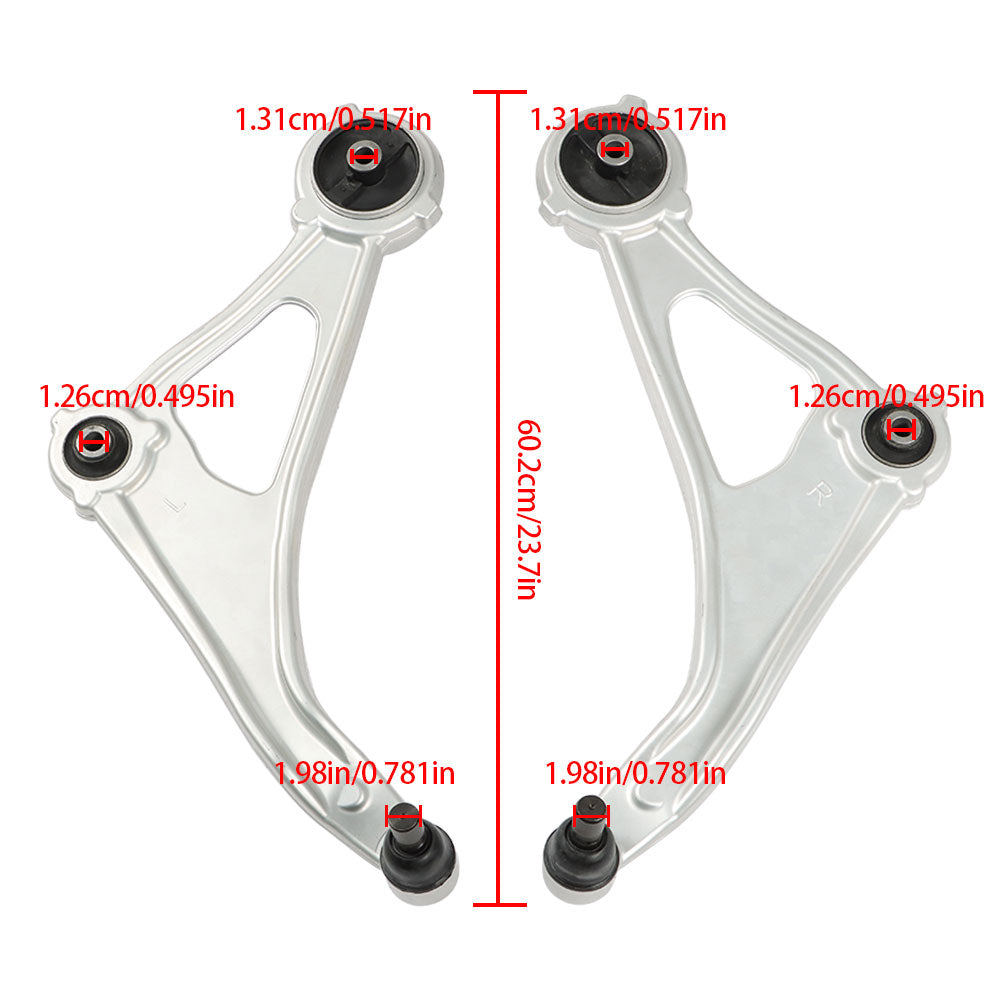 labwork For Nissan Altima 2015-2018 Maxima 2016-2019 Front Lower Control Arm Set of 2 Lab Work Auto