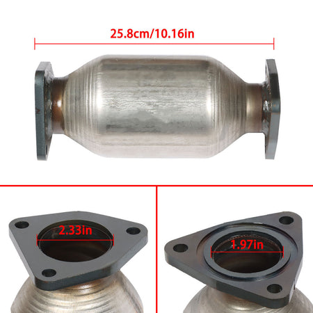 labwork For Odyssey 3.5L 2005-2007 Catalytic Converters BANK 1 and BANK 2 and Rear Lab Work Auto
