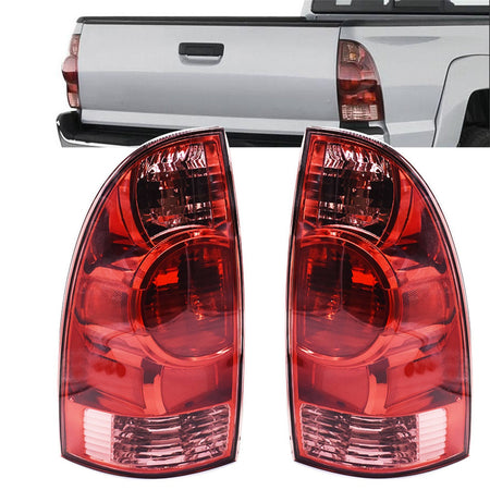 labwork For Toyota Tacoma Pickup 2005-2015 Left+Right  Red Tail Brake Light Lamp Lab Work Auto