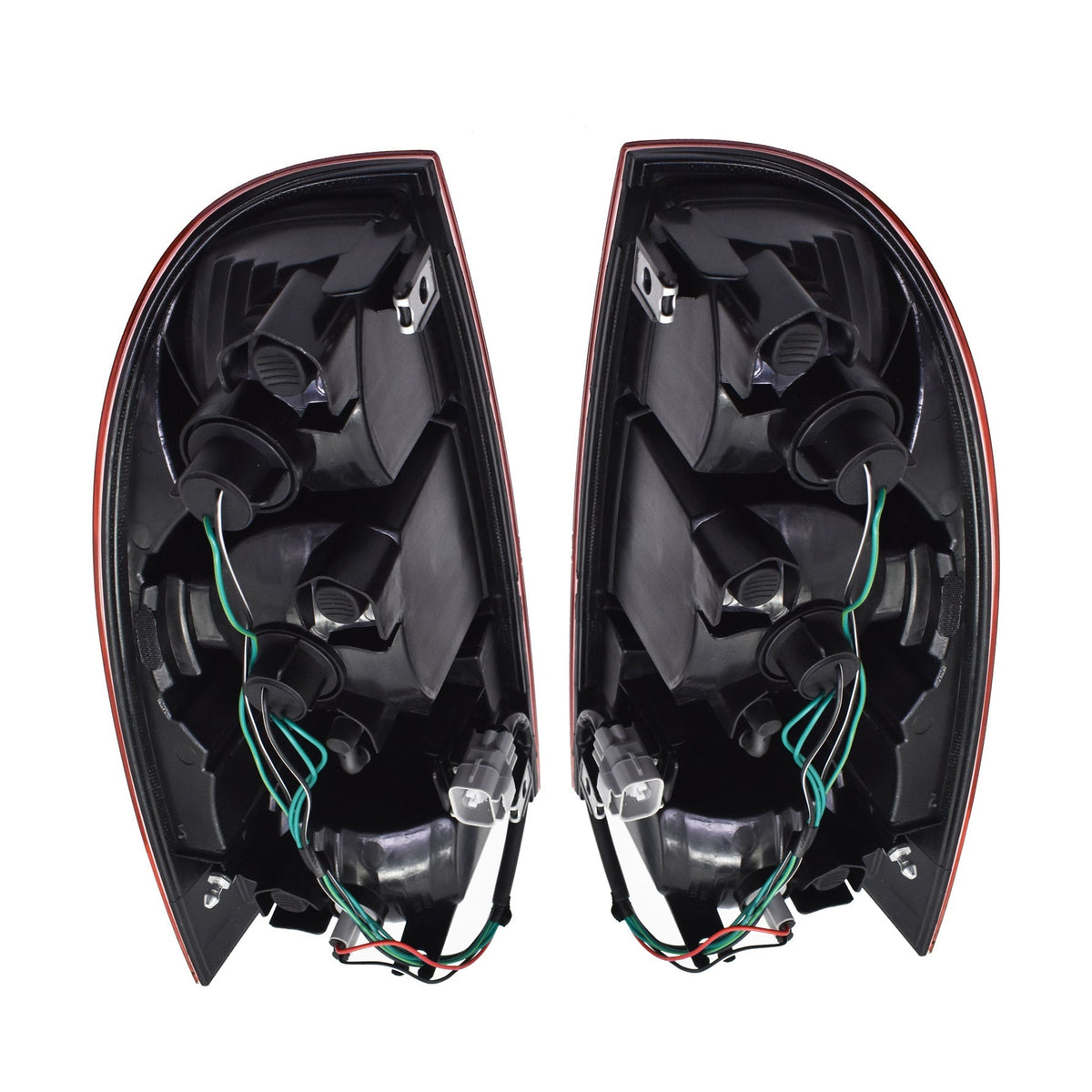 labwork For Toyota Tacoma Pickup 2005-2015 Left+Right  Red Tail Brake Light Lamp Lab Work Auto
