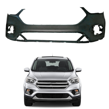 labwork Front Bumper Cover Fit for 2017-2019 Ford Escape GJ5Z17757APTM Lab Work Auto