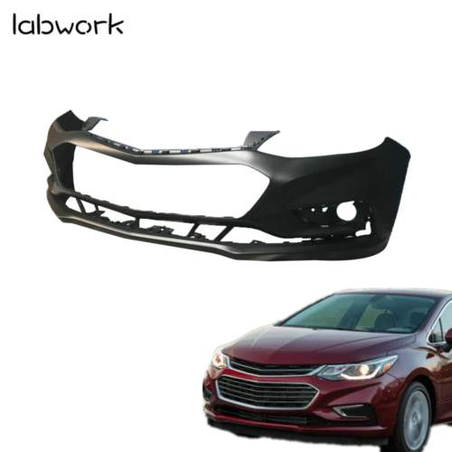 labwork Front Bumper Cover For 2016 2017 18 Chevy Cruze w/o Park Assist Primered Lab Work Auto