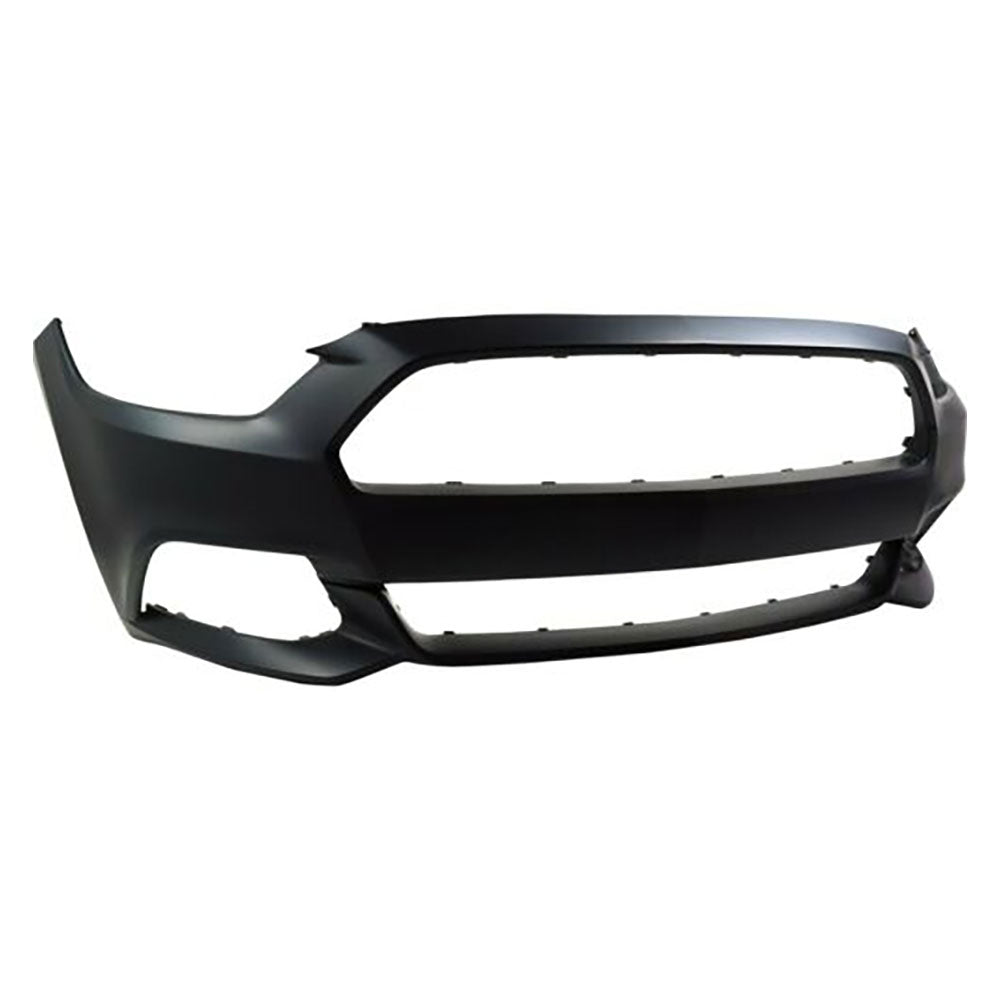 labwork Front Bumper Cover Primed Replacement for 2015 2016 2017 Ford Mustang Except Shelby Model FR3Z17D957AAPTM Lab Work Auto