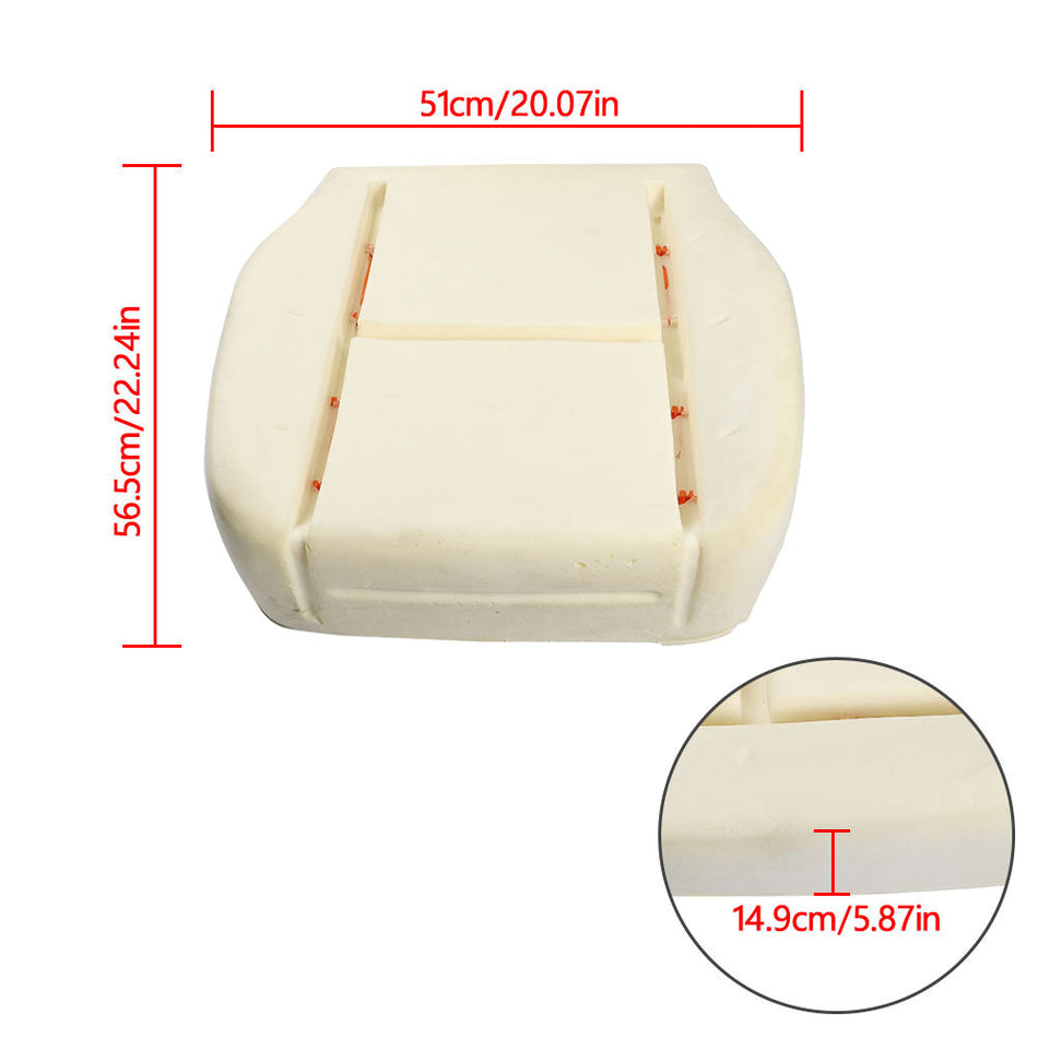 labwork Front Driver Bottom Seat Foam Cushion For 07-14 Chevy Tahoe Suburban 1500 2500 Lab Work Auto