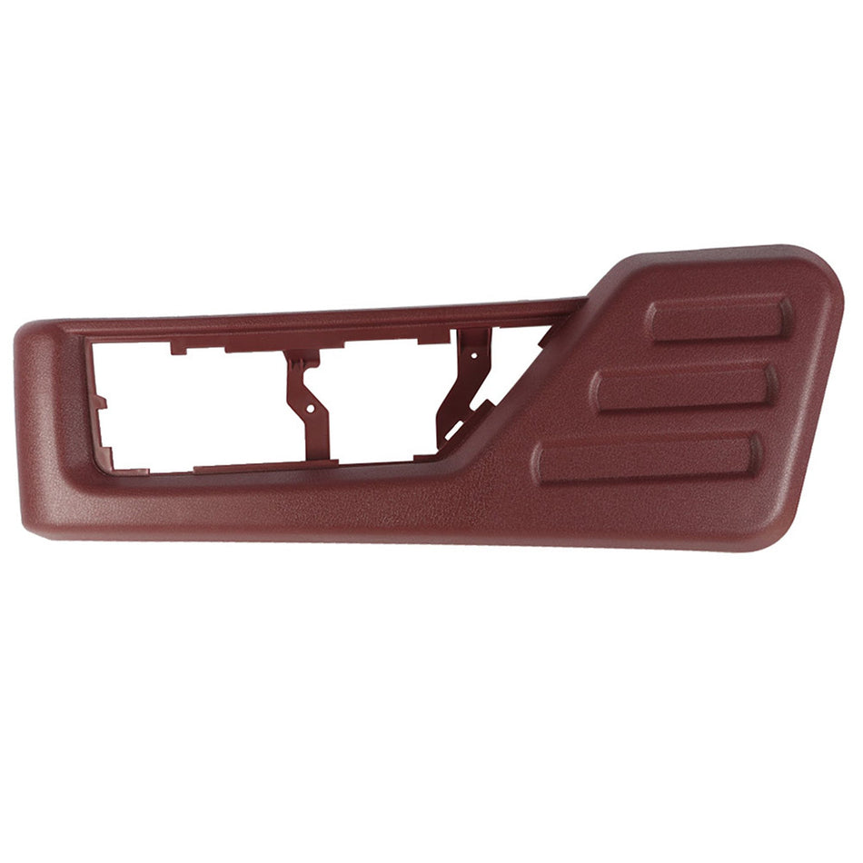 labwork Front LH Driver Seat Panel Trim For 2008 -2010 Ford F250 F350 Super Duty Red Lab Work Auto