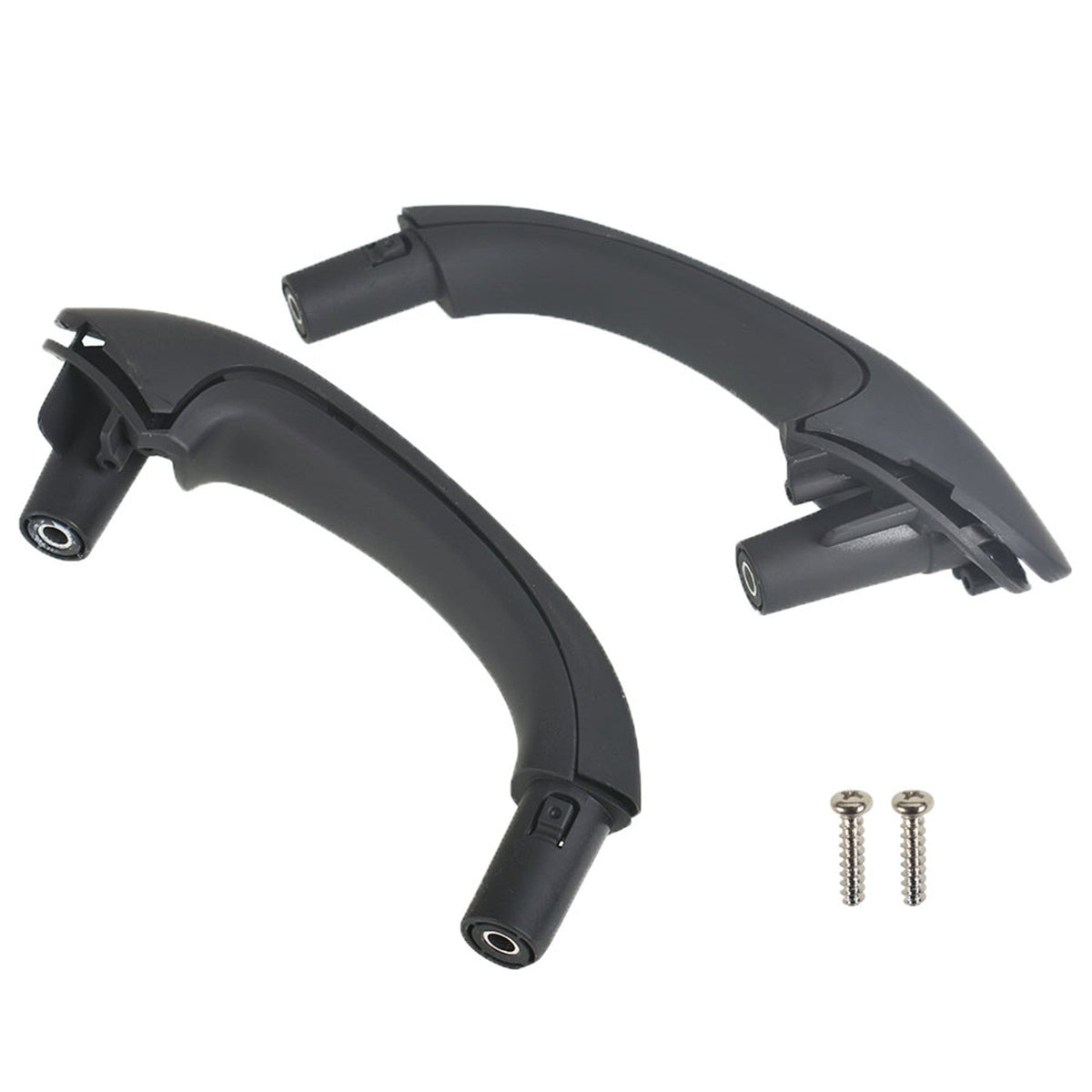 labwork Front Left&Right Grip Door Handle Black for Mercedes C Class W203 2003-2007 Lab Work Auto