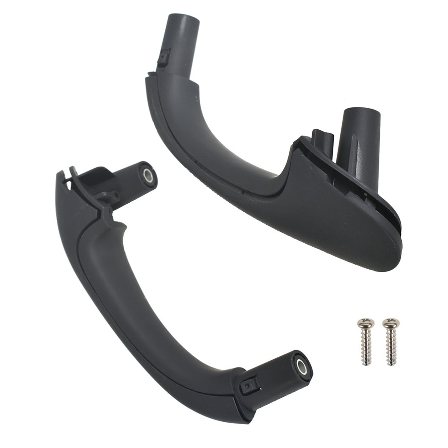 labwork Front Left&Right Grip Door Handle Black for Mercedes C Class W203 2003-2007 Lab Work Auto