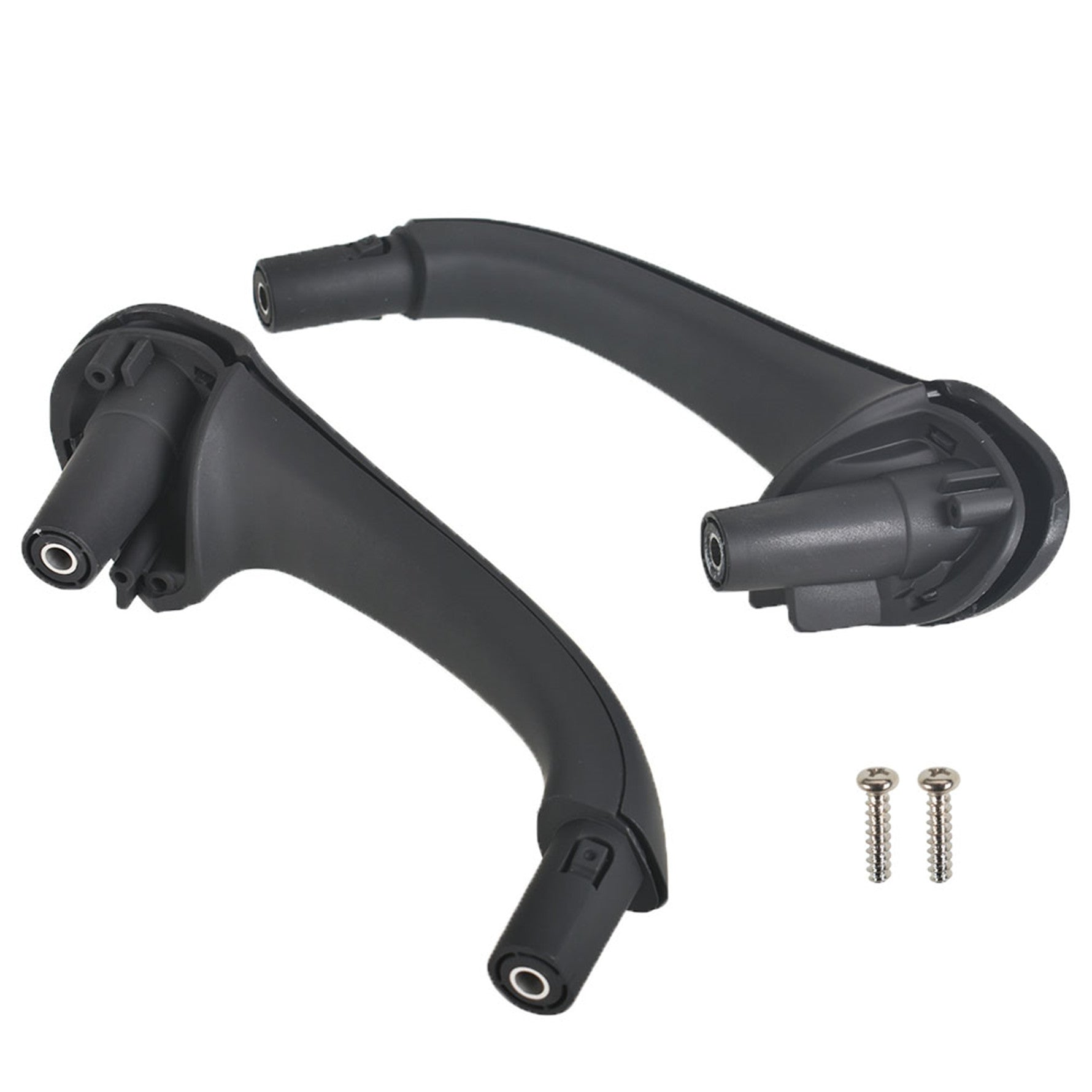 labwork Front Left&Right Grip Door Handle Black for Mercedes C Class W203 2003-2007 Lab Work Auto