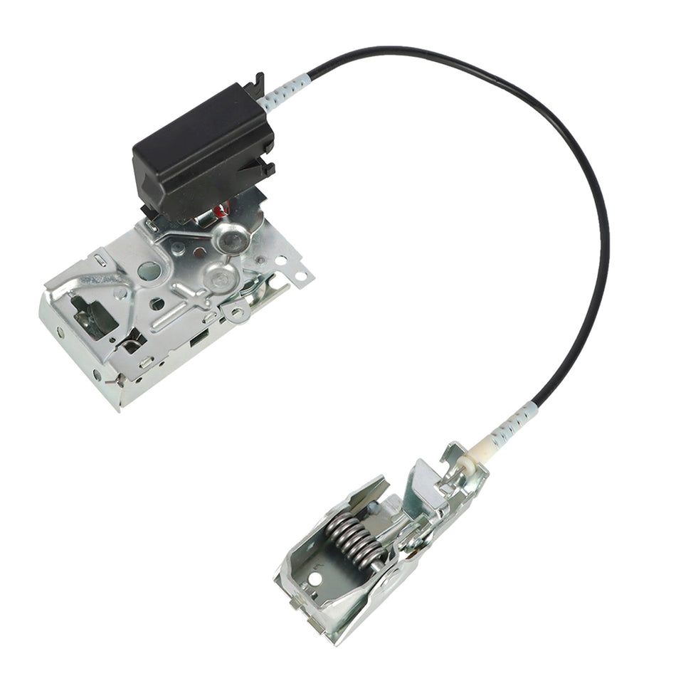 labwork Front Right Passenger Door Latch Lock - Door Latch Lock Cable Rod Kit Replacement for Ford F-150 F-250 F-350 Bronco Replace F4TZ-15219A64-A Lab Work Auto