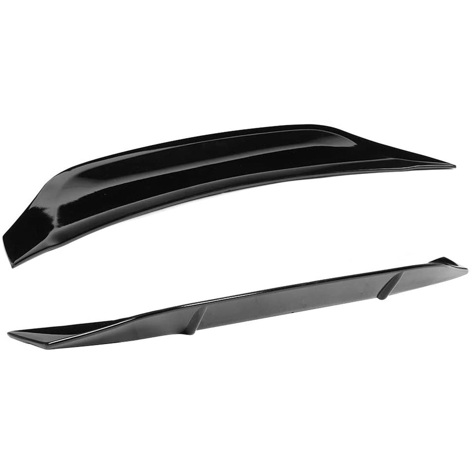 labwork Glossy Black Rear Trunk Spoiler for V3 Style Duckbill Trunk Lid Spoiler Wing Rear Lip Replacement for Civic 4-Door Sedan 2016-2020 Lab Work Auto
