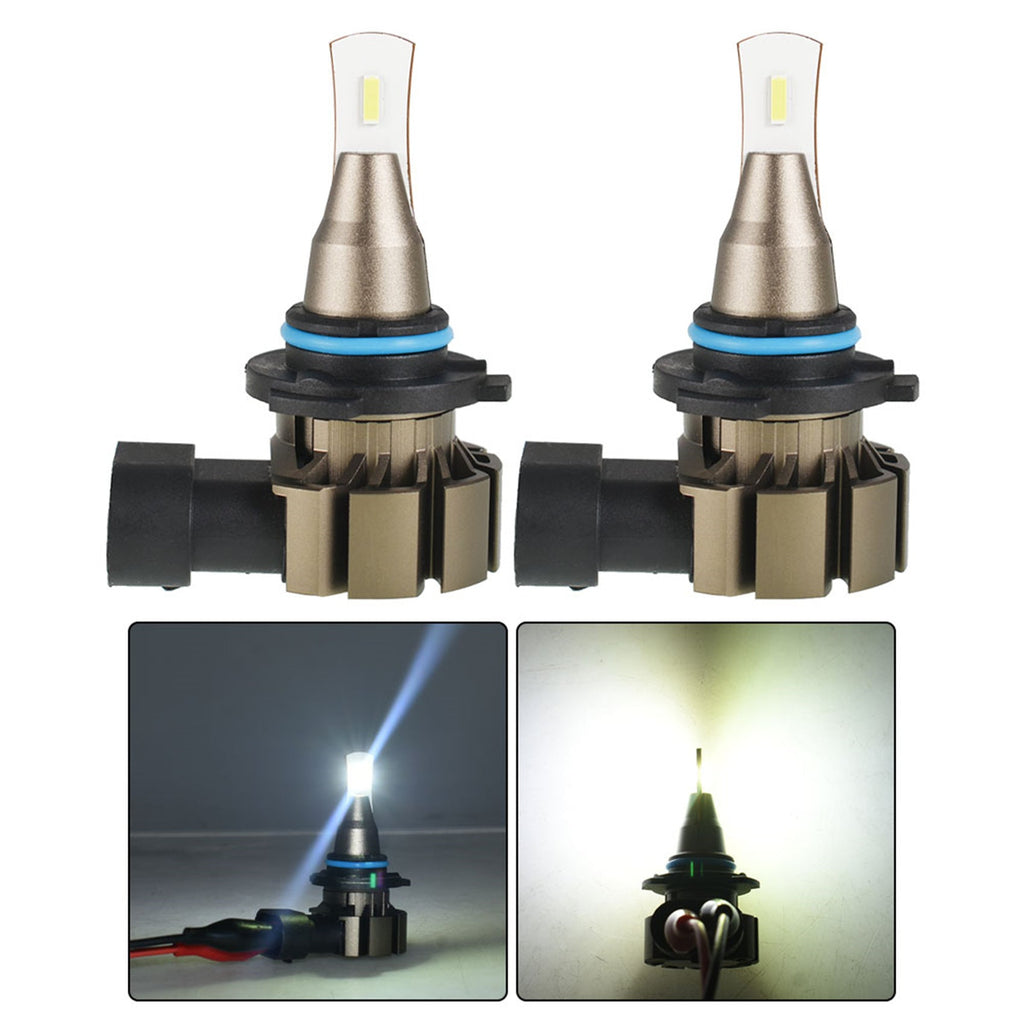 labwork H10 9145 9140 9045 9040 2 PCS LED Bulb Conversion Kit IP67 Waterproof 6000K White 360-degree Illumination 3000LM/Pair Lab Work Auto