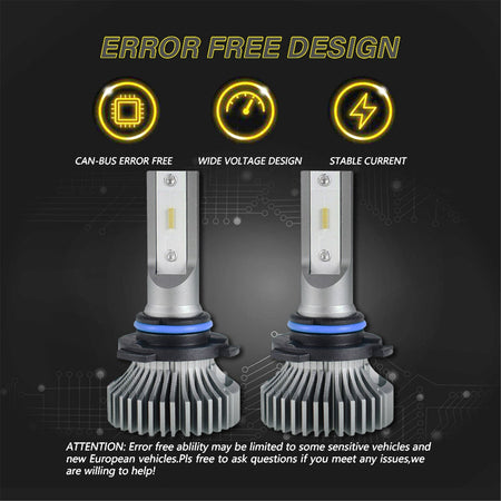 labwork H10 LED Fog Light Bulbs 6000K 2000LM 20W Fog Light LED Conversion Kit, Pack of 2 Lab Work Auto 