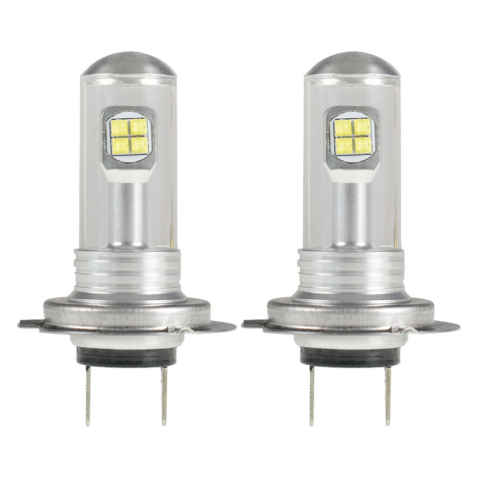 labwork H7 LED Bulbs 80W 1500LM 6000K Lumens Extremely Bright Conversion Kit Replacement Fog Light Pack of 2 Lab Work Auto