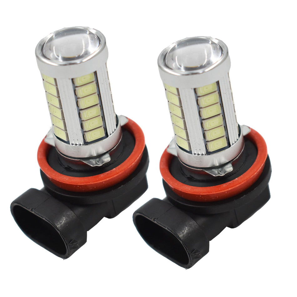 labwork H8 H9 H11 H16 2 PCS LED Fog Light Bulbs 8000K Ice Blue to Replace Fog Lamp, Daytime Running Lamp Lab Work Auto 