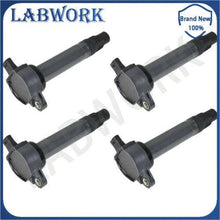 Load image into Gallery viewer, labwork Ignition Coil C1587 UF557 4Pcs For 2007-17 Dodge Jeep Compass 2.0L 2.4L Lab Work Auto