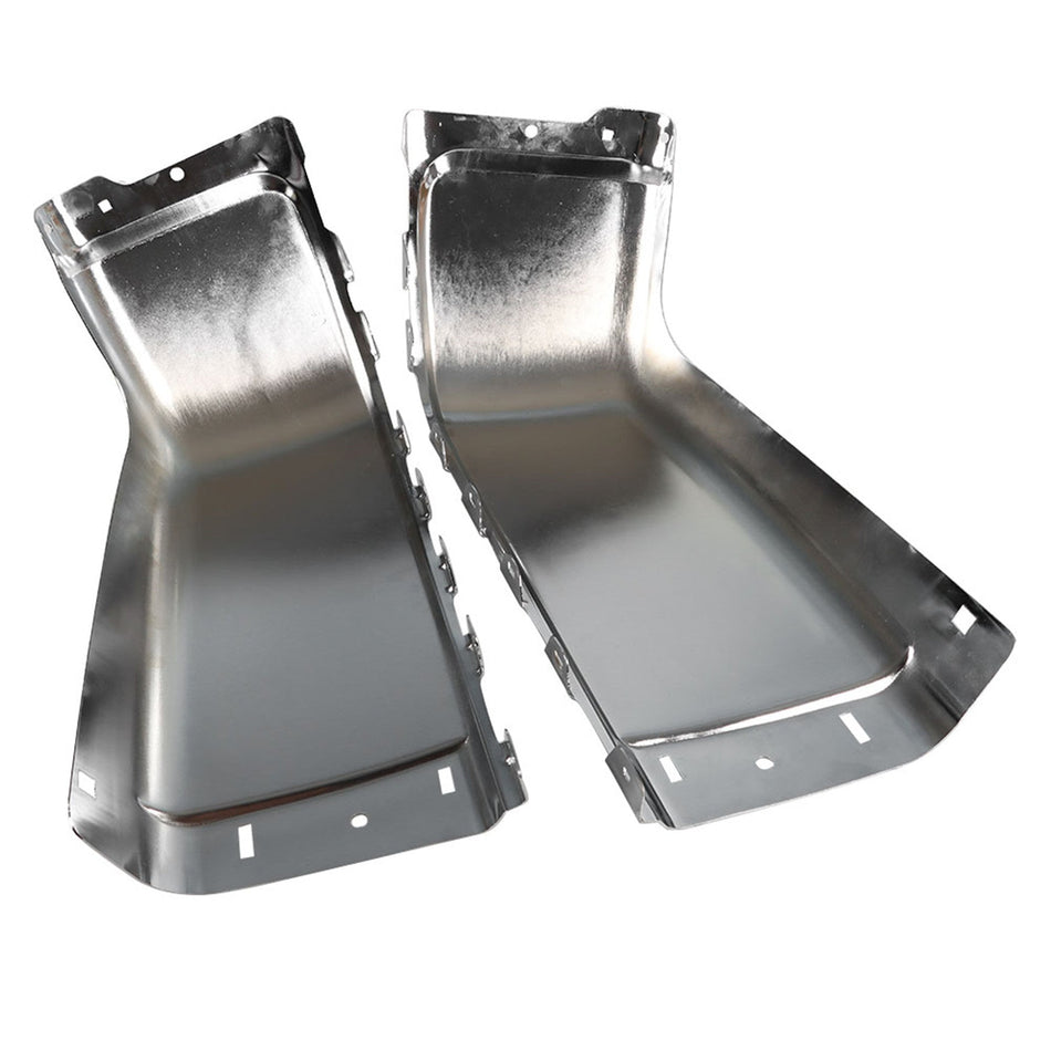 labwork Left&Right Rear Bumper End Caps Set Replacement For 2007-2013 Silverado Sierra Lab Work Auto