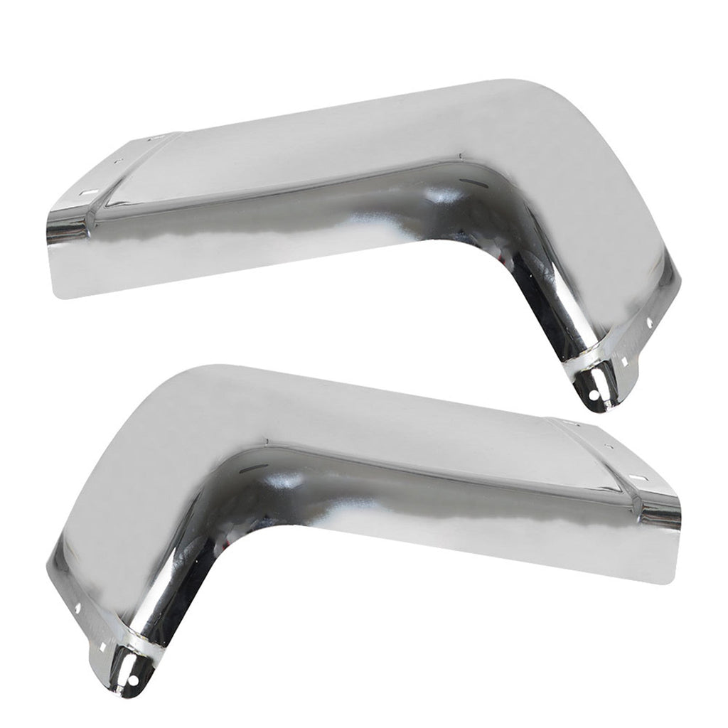 labwork Left&Right Rear Bumper End Caps Set Replacement For 2007-2013 Silverado Sierra Lab Work Auto