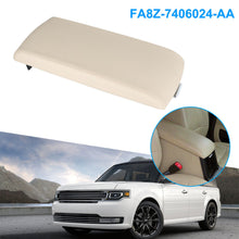 Load image into Gallery viewer, labwork Microfiber+Metal Center Console Cover Beige Fit For 2013-2017 Ford Flex Lab Work Auto