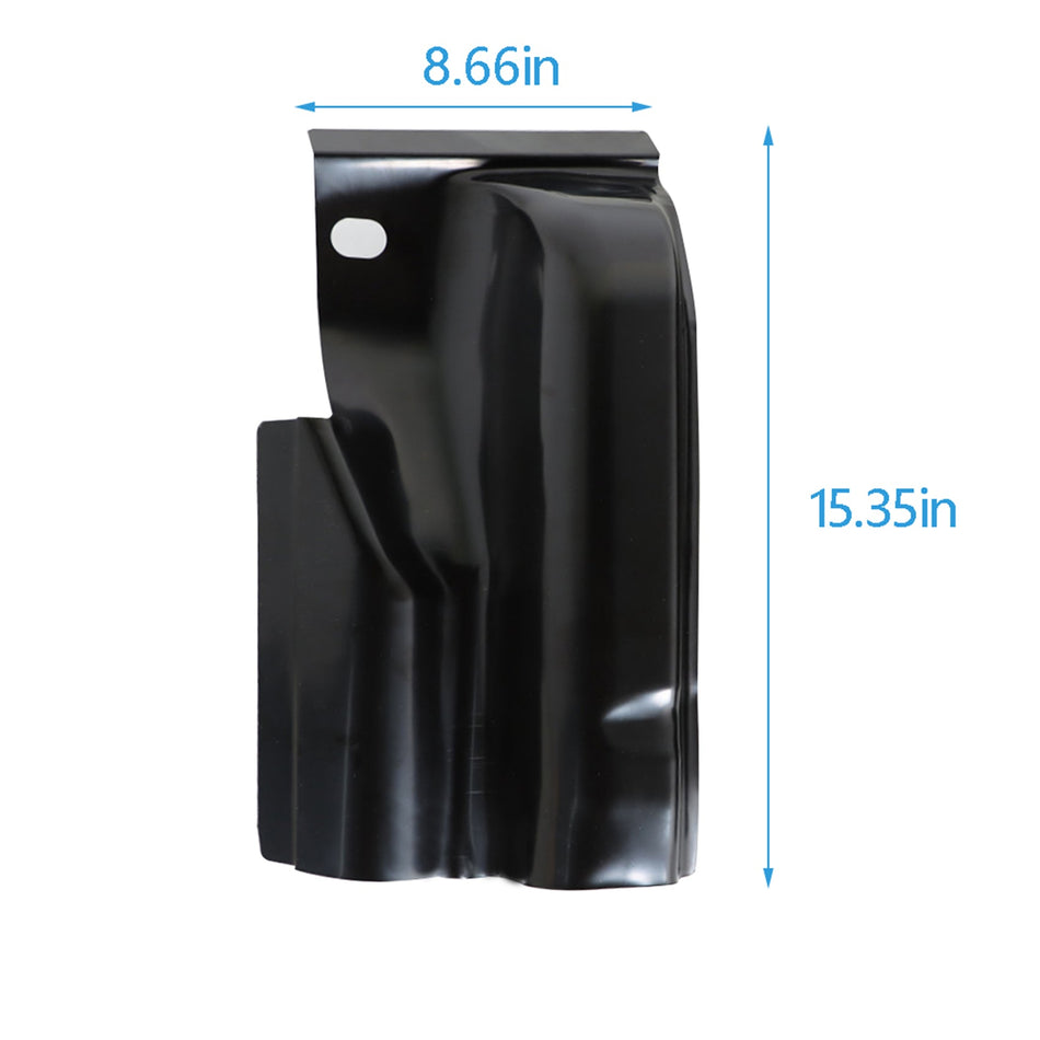 labwork New Black Cab Corner Covers Set Replacement for 2009 2010 2011 2012 2013 2014 F-150 Pickup 4-Door Lab Work Auto