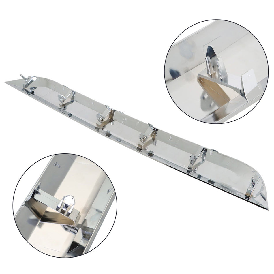 labwork New Plastic Chrome Front Lower Grille Molding Trim Replacement for 2010 2011 2012 Fusion FO1216104 AE5Z8200B Lab Work Auto