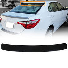 Load image into Gallery viewer, labwork Painted Glossy Black Finish Rear Window Roof Top Spoiler Replacement for Totyota Corolla 4 Door Sedan 2014 2015 2016 2017 2018 2019 Lab Work Auto