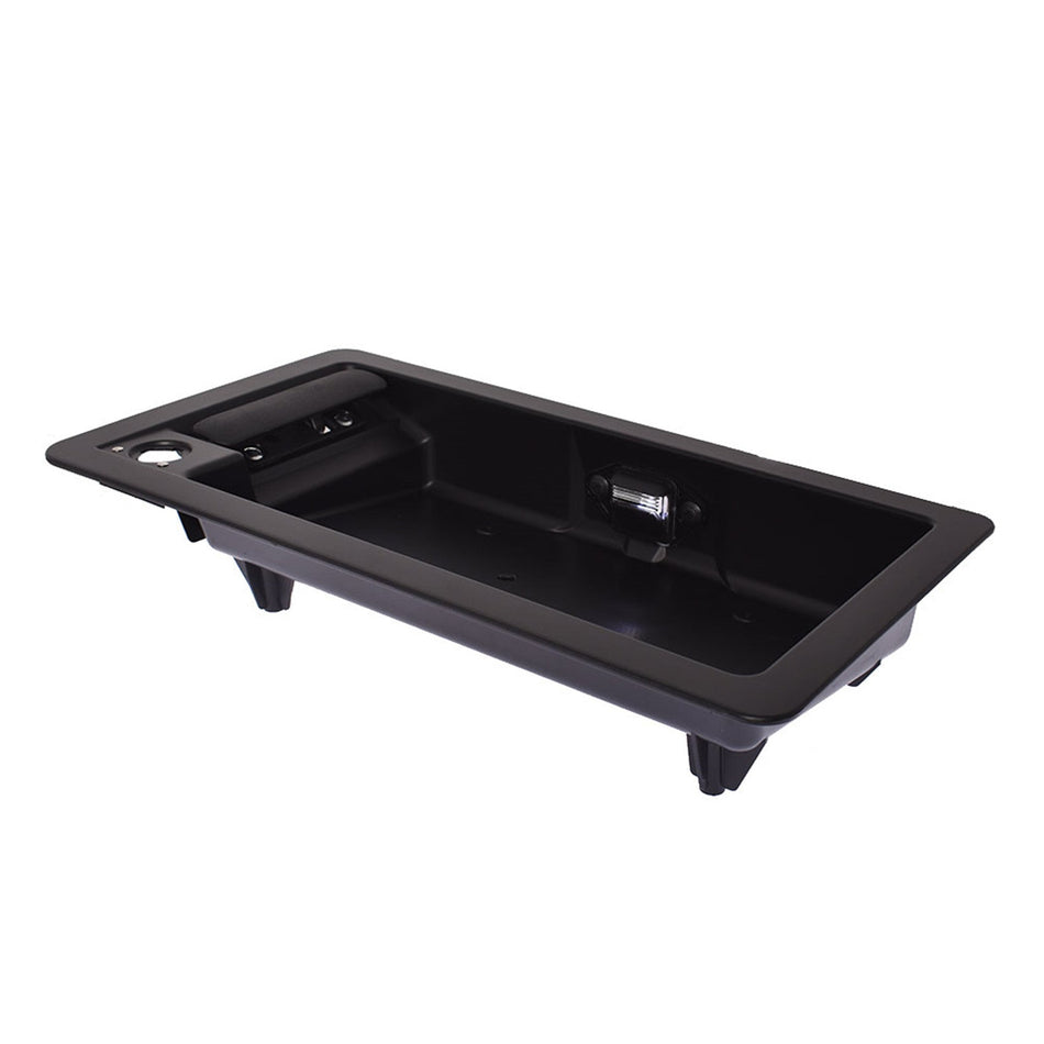 labwork Plate Tag Bracket Rear Cargo Door Handle License For Ford Van E150 E250 Lab Work Auto