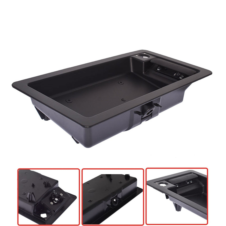 labwork Plate Tag Bracket Rear Cargo Door Handle License For Ford Van E150 E250 Lab Work Auto