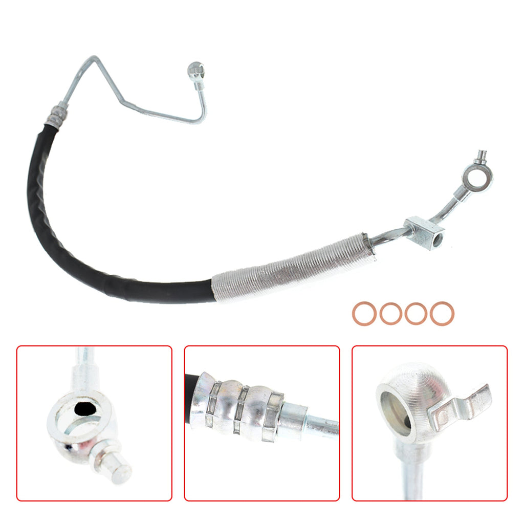 labwork Power Steering Pressure Pipe Hose Line Assembly Replacement for 2008-2014 Nissan Altima Maxima Lab Work Auto