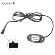 Load image into Gallery viewer, labwork RGB LED Bluetooth APP Rock Lights Kit ATV Underbody Neon Music Light - Lab Work Auto