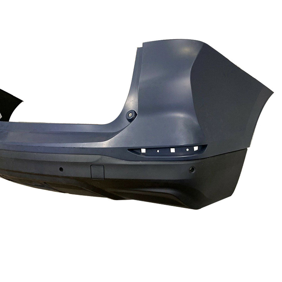 labwork Rear Bumper Cover Assembly Upper and Lower Replacement for Chevy Equinox L LS LT with Parking Assist Sensor Holes 2018-2019 Lab Work Auto