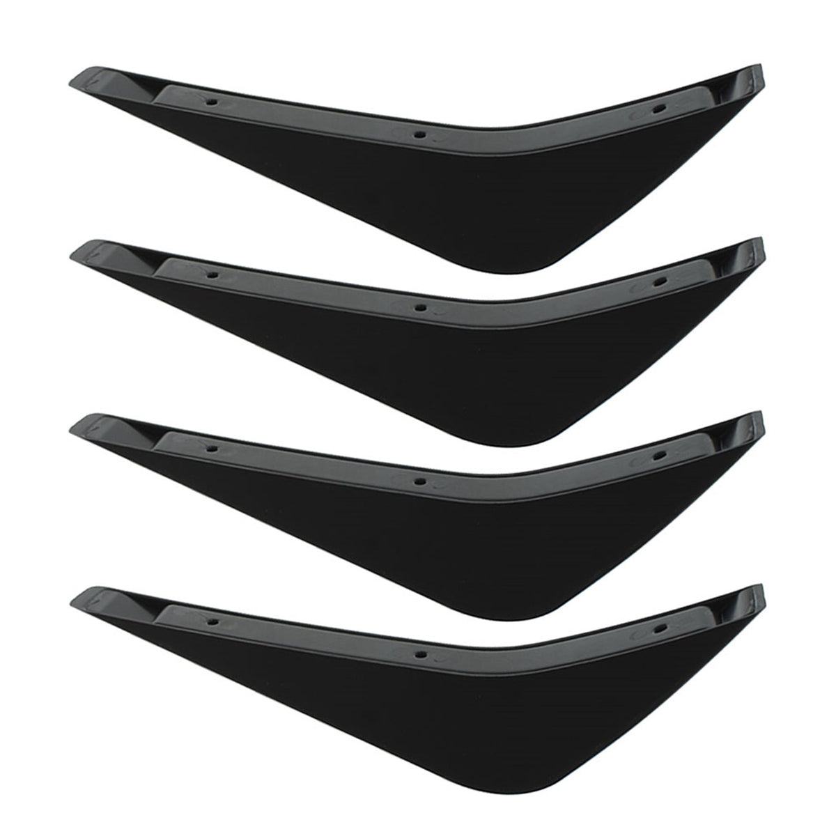 labwork Rear Bumper Lower Air Diffuser Fin For 2014-2019 Chevrolet Corvette C7 Lab Work Auto