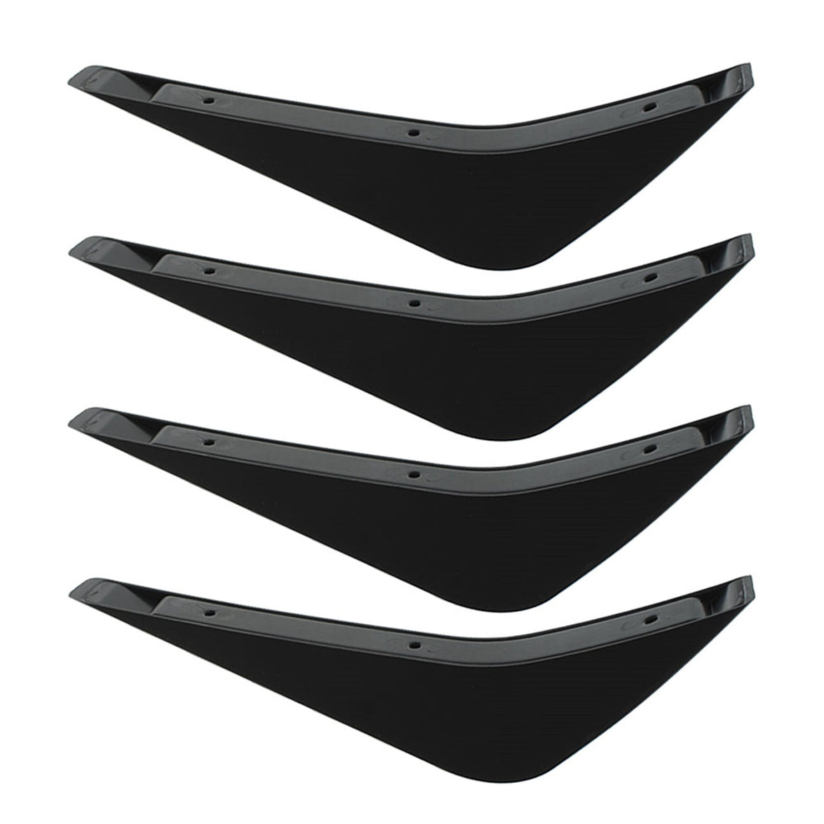 labwork Rear Bumper Lower Air Diffuser Fin For 2014-2019 Chevrolet Corvette C7 Lab Work Auto