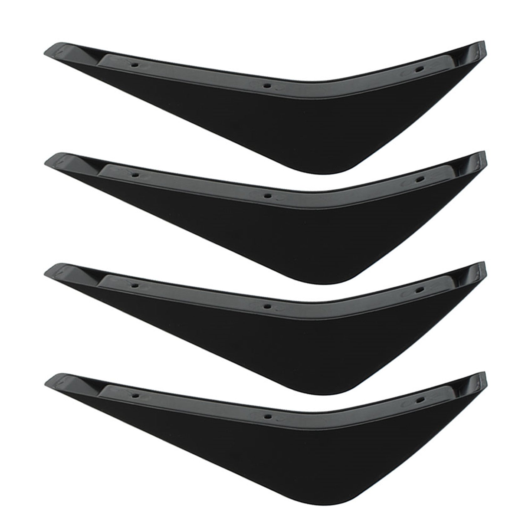 labwork Rear Bumper Lower Air Diffuser Fin For 2014-2019 Chevrolet Corvette C7 Lab Work Auto