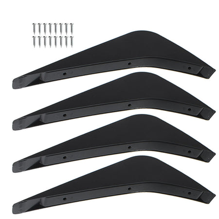 labwork Rear Bumper Lower Air Diffuser Fin For 2014-2019 Chevrolet Corvette C7 Lab Work Auto