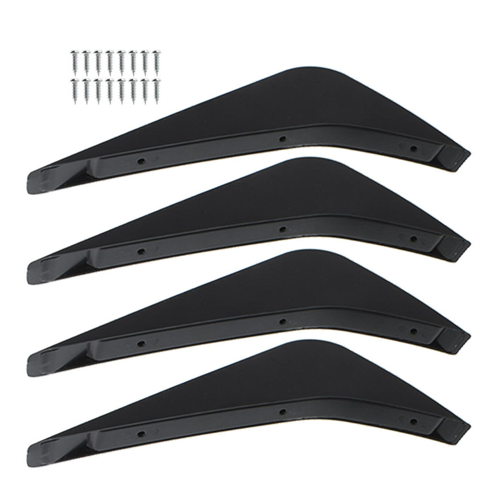 labwork Rear Bumper Lower Air Diffuser Fin For 2014-2019 Chevrolet Corvette C7 Lab Work Auto